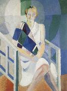 Delaunay, Robert Study of Mrs Ham-s Painting Germany oil painting artist